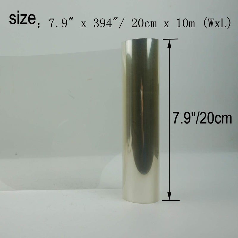 Proshopping 8" x 394" Cake Collars, 125 Micron Thick Clear Acetate Rolls, Transparent Acetate Sheets, Mousse Chocolate Collar, Plastic Cake Surrounding Edge, Cake Strips - for Baking and Decorating - Image 2